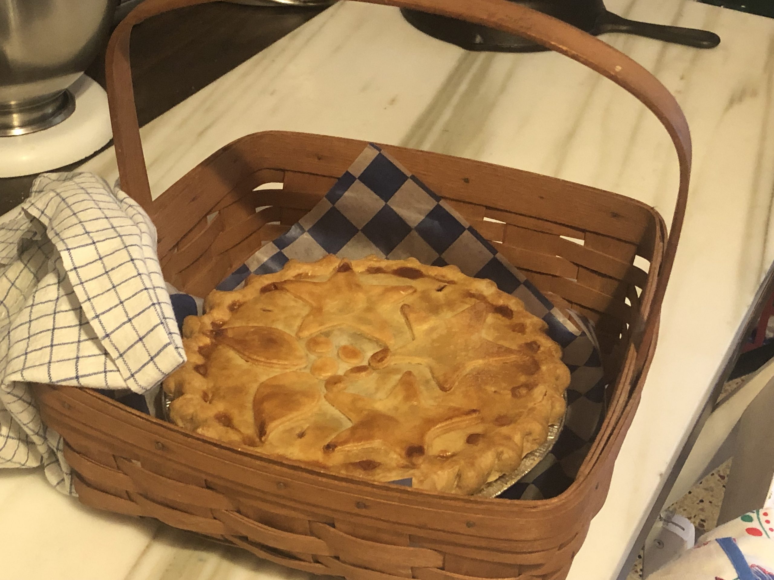 Blueberry Pie for the 4th of July!